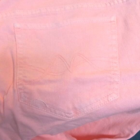 NY & Co Size 14 Jeans Womens Pink Denim Skinny Cotton/Spandex - Picture 8 of 14